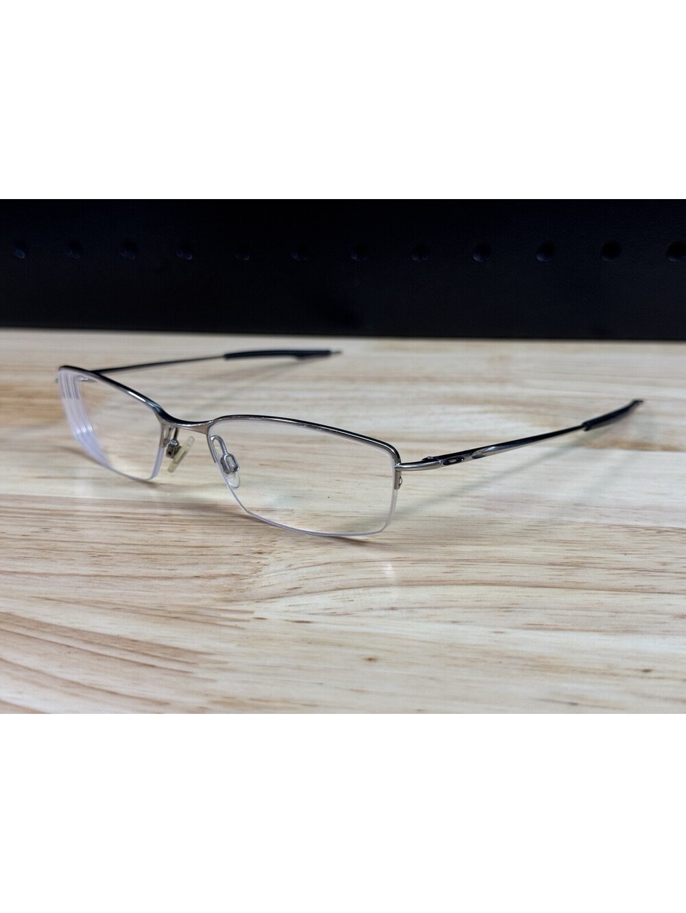 Oakley Wingback Eyeglasses Frames OX5089-0253 Gunmetal Half-Rim 53-18-136